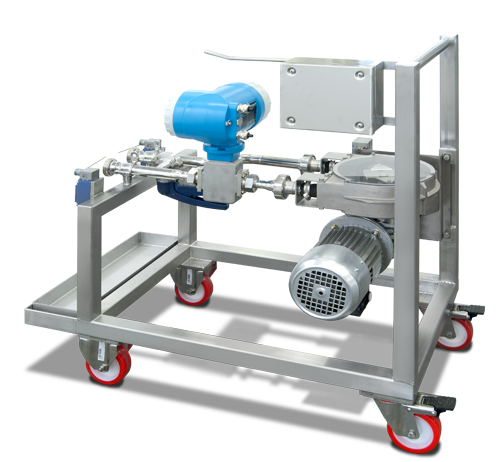 Dosing pumps wheeled